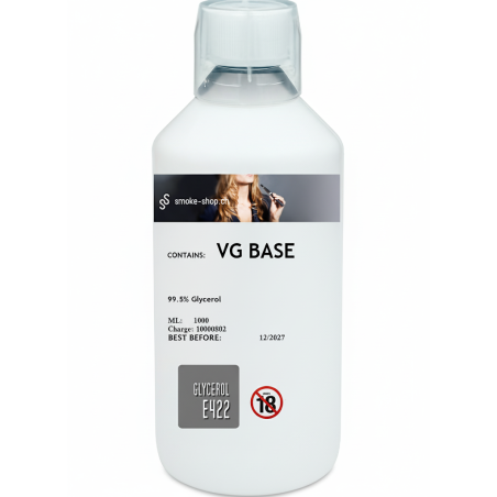1000 ml (1 Liter) VG Glycerol/Glycerin 99.9% Basis USP-Grade-Qualität