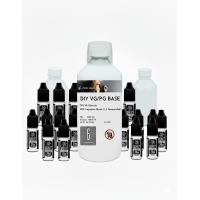 1000 ml (1 Liter) DIY Nikotinbase - Basis + Nikotin - vers. MischverhältnisseLieferumfang: 1 Liter Basis (Basis + x Nikotinshots) zum selbermischenGewünschte Stärke auswählen - Die Base + Nikotinshots zusammenmischen ergibt 1 Liter Base in der gewünschten Nikotinstärke und ZusammensetzungAuswahlmöglichkeiten:  Base 50/50 (PG/VG) Base 80/20 (VG/PG), Base 70/30 (VG/PG) , Base 90/10 (VG/PG) Nikotinstärken:  3mg, 6mg, oder 9mg NIkotin auswählbar 3mg = 15 Nikotinshots (150 ml) + 850 ml Base 6mg = 30 Nikotinshots  (300 ml) + 700 ml Base9mg = 45 Nikotinshots  (450 ml)550 ml Base Update 04.02.2025: leider müssen wir erneut die Preise erhöhen 10ml Nikotinshots kosten mit dem neuen Nikotingesetzt alleine 3.00 CHF 3mg = 150ml Nik. = 45.00 CHF + Basis 20 Fr =69.90 CHF6mg = 300ml Nik. = 90.00 CHF + Basis 15 Fr =109.90 CHF 9mg = 450ml Nik. = 130.00 CHF + Basis 15 Fr =149 CHF 6349Smoke-Shop.ch69,90 CHFsmoke-shop.ch69,90 CHF
