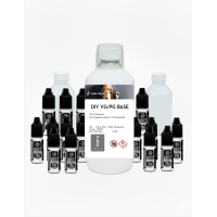 1000 ml (1 Liter) DIY Nikotinbase - Basis + Nikotin - vers. MischverhältnisseLieferumfang: 1 Liter Basis (Basis + x Nikotinshots) zum selbermischenGewünschte Stärke auswählen - Die Base + Nikotinshots zusammenmischen ergibt 1 Liter Base in der gewünschten Nikotinstärke und ZusammensetzungAuswahlmöglichkeiten:  Base 50/50 (PG/VG) Base 80/20 (VG/PG), Base 70/30 (VG/PG) , Base 90/10 (VG/PG) Nikotinstärken:  3mg, 6mg, oder 9mg NIkotin auswählbar 3mg = 15 Nikotinshots (150 ml) + 850 ml Base 6mg = 30 Nikotinshots  (300 ml) + 700 ml Base9mg = 45 Nikotinshots  (450 ml)550 ml Base Update 04.02.2025: leider müssen wir erneut die Preise erhöhen 10ml Nikotinshots kosten mit dem neuen Nikotingesetzt alleine 3.00 CHF 3mg = 150ml Nik. = 45.00 CHF + Basis 20 Fr =69.90 CHF6mg = 300ml Nik. = 90.00 CHF + Basis 15 Fr =109.90 CHF 9mg = 450ml Nik. = 130.00 CHF + Basis 15 Fr =149 CHF 6349Smoke-Shop.ch69,90 CHFsmoke-shop.ch69,90 CHF
