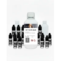 1000 ml (1 Liter) DIY Nikotinbase - Basis + Nikotin - vers. MischverhältnisseLieferumfang: 1 Liter Basis (Basis + x Nikotinshots) zum selbermischenGewünschte Stärke auswählen - Die Base + Nikotinshots zusammenmischen ergibt 1 Liter Base in der gewünschten Nikotinstärke und ZusammensetzungAuswahlmöglichkeiten:  Base 50/50 (PG/VG) Base 80/20 (VG/PG), Base 70/30 (VG/PG) , Base 90/10 (VG/PG) Nikotinstärken:  3mg, 6mg, oder 9mg NIkotin auswählbar 3mg = 15 Nikotinshots (150 ml) + 850 ml Base 6mg = 30 Nikotinshots  (300 ml) + 700 ml Base9mg = 45 Nikotinshots  (450 ml)550 ml Base Update 04.02.2025: leider müssen wir erneut die Preise erhöhen 10ml Nikotinshots kosten mit dem neuen Nikotingesetzt alleine 3.00 CHF 3mg = 150ml Nik. = 45.00 CHF + Basis 20 Fr =69.90 CHF6mg = 300ml Nik. = 90.00 CHF + Basis 15 Fr =109.90 CHF 9mg = 450ml Nik. = 130.00 CHF + Basis 15 Fr =149 CHF 6349Smoke-Shop.ch69,90 CHFsmoke-shop.ch69,90 CHF