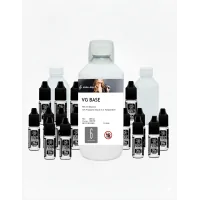 1000 ml (1 Liter) DIY Nikotinbase - Basis + Nikotin - vers. MischverhältnisseLieferumfang: 1 Liter Basis (Basis + x Nikotinshots) zum selbermischenGewünschte Stärke auswählen - Die Base + Nikotinshots zusammenmischen ergibt 1 Liter Base in der gewünschten Nikotinstärke und ZusammensetzungAuswahlmöglichkeiten:  Base 50/50 (PG/VG) Base 80/20 (VG/PG), Base 70/30 (VG/PG) , Base 90/10 (VG/PG) Nikotinstärken:  3mg, 6mg, oder 9mg NIkotin auswählbar 3mg = 15 Nikotinshots (150 ml) + 850 ml Base 6mg = 30 Nikotinshots  (300 ml) + 700 ml Base9mg = 45 Nikotinshots  (450 ml)550 ml Base Update 04.02.2025: leider müssen wir erneut die Preise erhöhen 10ml Nikotinshots kosten mit dem neuen Nikotingesetzt alleine 3.00 CHF 3mg = 150ml Nik. = 45.00 CHF + Basis 20 Fr =69.90 CHF6mg = 300ml Nik. = 90.00 CHF + Basis 15 Fr =109.90 CHF 9mg = 450ml Nik. = 130.00 CHF + Basis 15 Fr =149 CHF 6349Smoke-Shop.ch48,90 CHFsmoke-shop.ch48,90 CHF