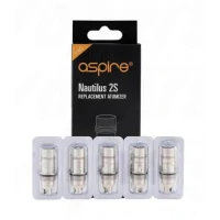 5x ASPIRE Nautilus 2S - 0.4 OHM Verdampferköpfe SubohmLieferumfang: 5x ASPIRE BVC Nautilus 0.4 OHM S2 Verdampferköpfe SubohmPassend für Nautilus Aio Kit und ebenfalls passend auf Nautilus / Nautlius Mini / Triton Mini / Plato Verdampfer / K3 / Nautilus 2 / Nautilus 2S Technische Daten:- Spannung: 0.4 S2 Ohm NS (besonders geeignet für Subohm dampfen)  7063Aspire8,30 CHFsmoke-shop.ch8,30 CHF