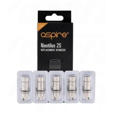 5x ASPIRE Nautilus 2S - 0.4 OHM Verdampferköpfe SubohmLieferumfang: 5x ASPIRE BVC Nautilus 0.4 OHM S2 Verdampferköpfe SubohmPassend für Nautilus Aio Kit und ebenfalls passend auf Nautilus / Nautlius Mini / Triton Mini / Plato Verdampfer / K3 / Nautilus 2 / Nautilus 2S Technische Daten:- Spannung: 0.4 S2 Ohm NS (besonders geeignet für Subohm dampfen)  7063Aspire8,30 CHFsmoke-shop.ch8,30 CHF