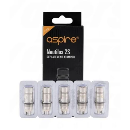 5x ASPIRE Nautilus 2S - 0.4 OHM Verdampferköpfe Subohm