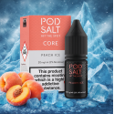 10 ml POD SALT FUSION - Peach Ice -20 mg - Nikotinsalz Liquid