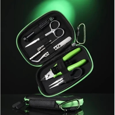 Recoil Pro Tool Kit - Thunder Cloud x Grimm GreenRecoil Pro Tool Kit - Thunder Cloud x Grimm GreenWerkzeugsatz für wiederaufbaubares Material erforderlich.Spulen, Baugruppen, Reinigung.THC-Herstellung.Für Ihre raffiniertesten Montagen.Werkzeugsatz mit allem, was Sie für Ihre wiederaufbaubaren Geräte benötigen.Inhalt gemäss Abbildung /&nbsp;Lieferumfang1 x Hartschalenkoffer1 x Profi-Schraubendreher1 x Stahlschere1 x Spulenreinigungswerkzeug1 x Spulenvorrichtung1 x Abgewinkelte Stahlpinzette1 x Schneidezange1 x Spulenbeintrimmer1 x Keramikpinzette17027Thunderhead24,90&nbsp;CHFsmoke-shop.ch24,90&nbsp;CHF