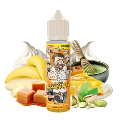 50ml - VAP CHEF - (by Swoke) 0 mg - shortfillYuzu, Matcha, Banane, Karamell, Sahne und Pistazien.Lieferumfang: 550ml - VAP CHEF -  (by Swoke) 0 mg - shortfillGeschmack:Entdecken Sie den faszinierenden Geschmack der Namelaka-Tarte von Norbert Tarayre: eine köstliche Tarte mit Yuzu, Matcha, Banane, Karamell, Sahne und Pistazien. PG / VG: 50% 50% überdosiertes Aroma (Shake &amp; Vape)Flaschengrösse: 60 ml mit SicherheitsverschlussFüllmenge 50 ml  Yuzu, Matcha, Banane, Karamell, Sahne und Pistazien.0mg Nikotin17022swoke18,90 CHFsmoke-shop.ch18,90 CHF