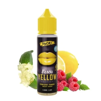 50ml Bisou Yellow (Swoke) 0 mg - shortfillPrickelnde Limette verbindet sich mit süsser HimbeereLieferumfang: 50ml Bisou Yellow (Swoke) 0 mg - shortfillGeschmack:Prickelnde Limette verbindet sich mit süsser Himbeere zu einer lebhaften, fruchtigen Kombination. PG / VG: 50% 50% überdosiertes Aroma (Shake &amp; Vape)Flaschengrösse: 75ml  mit SicherheitsverschlussFüllmenge 50 ml0mg NikotinFruchtig17014swoke18,90 CHFsmoke-shop.ch18,90 CHF
