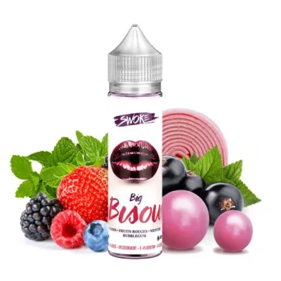 50ml Big Bisou (Swoke) 0 mg - shortfillBurn Creme , Macadamia Nüsse, Vanille, Bourbon, Karamell Lieferumfang: 50ml TOM by Vape Party shortfill (swoke)Geschmack: Machen Sie sich bereit für einen originelles E-Liquid ! Eine wunderschöne Basis aus schwarzen Johannisbeeren, minzigen roten Früchten und einem echten Bubblegum-Geschmack!PG / VG: 50% 50% überdosiertes Aroma (Shake &amp; Vape)Flaschengrösse: 60 ml Fruchtig17009swoke18,90 CHFsmoke-shop.ch18,90 CHF