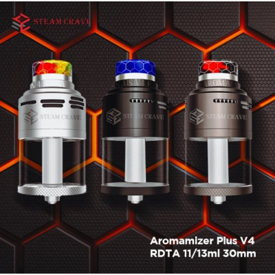 Aromamizer Plus V4 RDTA 11/13ml 30mm - Steam CraveEntdecken Sie den Aromamizer Plus V4 RDTA, die perfekte Kombination aus enormer Kapazität und unübertroffener Vielseitigkeit.Postless Single-/Dual-Coil- und Mesh-Decks für 100 % anpassbare Builds.Kapazität von 2 ml (Kammer), 11 ml (gerades Pyrex) und 13 ml (Bubble Pyrex).Problemloses Befüllen von oben über große Nachfüllöffnungen.Ultrapräzise einstellbarer Honeycomb-Top-Airflow, perfekt für RDL- bis DL-Züge.Bottom-Feed-kompatibel mit dem mitgelieferten BF-Pin.810 Wide-Bore-Drip-Tip aus Harz.Perfekte Passform mit Mods bis zu einem Durchmesser von 30 mm.Lieferumfang1 x Aromamizer Plus V4 RDTA1 x Mesh-Deck1 x Postless-Deck (vorinstalliert)1 x Pyrex-Glasbehälter, gerade (11 ml)1 x Pyrex-Glasbehälter, gewölbt (13 ml)1 x Vape-Band (Steam Crave)1 x Aufkleber (Steam Crave)1 x Zubehörtasche1 x BedienungsanleitungEigenschaftenGröße (RDA): 38,9 x Ø30 mmGröße (RDTA): 57,3 x Ø30 mmGewicht: 240 gFassungsvermögen: 2 ml/11 ml/13 mlMaterial: EdelstahlEinzel-/Doppelcoil-DeckMesh-DeckEinstellbarer LuftstromRDL- bis DL-ZugBF-kompatibel17006steam Crave69,90 CHFsmoke-shop.ch69,90 CHF Aromamizer Plus V4 RDTA 11/13ml 30mm - Steam CraveEntdecken Sie den Aromamizer Plus V4 RDTA, die perfekte Kombination aus enormer Kapazität und unübertroffener Vielseitigkeit.Postless Single-/Dual-Coil- und Mesh-Decks für 100 % anpassbare Builds.Kapazität von 2 ml (Kammer), 11 ml (gerades Pyrex) und 13 ml (Bubble Pyrex).Problemloses Befüllen von oben über große Nachfüllöffnungen.Ultrapräzise einstellbarer Honeycomb-Top-Airflow, perfekt für RDL- bis DL-Züge.Bottom-Feed-kompatibel mit dem mitgelieferten BF-Pin.810 Wide-Bore-Drip-Tip aus Harz.Perfekte Passform mit Mods bis zu einem Durchmesser von 30 mm.Lieferumfang1 x Aromamizer Plus V4 RDTA1 x Mesh-Deck1 x Postless-Deck (vorinstalliert)1 x Pyrex-Glasbehälter, gerade (11 ml)1 x Pyrex-Glasbehälter, gewölbt (13 ml)1 x Vape-Band (Steam Crave)1 x Aufkleber (Steam Crave)1 x Zubehörtasche1 x BedienungsanleitungEigenschaftenGröße (RDA): 38,9 x Ø30 mmGröße (RDTA): 57,3 x Ø30 mmGewicht: 240 gFassungsvermögen: 2 ml/11 ml/13 mlMaterial: EdelstahlEinzel-/Doppelcoil-DeckMesh-DeckEinstellbarer LuftstromRDL- bis DL-ZugBF-kompatibel17006steam Crave69,90 CHFsmoke-shop.ch69,90 CHF