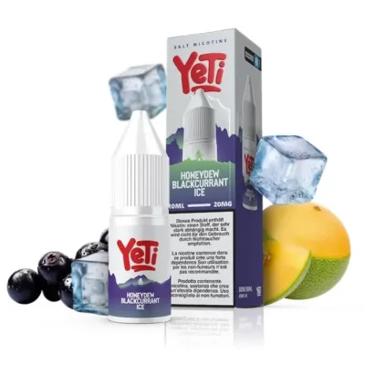 Yeti Nikotinsalz - Summit Honeydew Blackcurrant Ice 20mg/ml 10mlLieferumfang: 1x Yeti Nikotinsalz - Summit Honeydew Blackcurrant Ice 20mg/ml 10mlSüsse Honigmelonen mit Johannisbeere verfeinert auf ICE Inhalt: 10 mlNikotingehalt: 20mgMischverhältnis: 40% PG / 60% VGInhaltstoffe: Propylenglykol, pflanzliches Glyzerin, Aromen17036Yeti E-Liquid UK6,90 CHFsmoke-shop.ch6,90 CHF