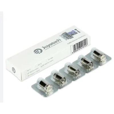 5x BF Coils - Verdampferköpfe für Cubis und AIO von JoyetechLieferumfang: Verdampferkopf Joyetech Cubis und&nbsp;Joyetech AIO Verdampfer&nbsp; -316&nbsp; (5-Pack)Ohmwerte:&nbsp; 0.2 ohm, 0.5 ohm , 0.6 ohm, 1.0 ohm , 1.5 ohmBF SS316 – 0.5 Ohm (15-30 Watt) BF SS316 – 1.0 Ohm (10-25 Watt) BF Clapton 1.5 Ohm Coil (8-20 Watt)BF NI200 0.2 ohm (20-50 Watt)1765Joyetech7,70&nbsp;CHFsmoke-shop.ch7,70&nbsp;CHF