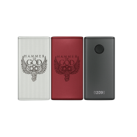 Box Hammer of God 400 - Vaperz Cloud x Suicide Mods (Hammer of God) NEUE FarbenBox Hammer of God 400 - Vaperz Cloud - Vaperz Cloud x Suicide Mods (Hammer of God)Hammer Of God: Der ikonische Mod.Funktioniert mit 4 18650-Akkus (nicht enthalten).Einstellbare Maximalleistung von 5 bis 400 Watt.Hochleistungs-Chipsatz VC HotSwap 400.3 Modi für die Temperaturkontrolle (Ni/Ti/Ss316).0,96" OLED-Farbbildschirm.Aufnahme von Panzern bis 40 mm.14664Vaperz Cloud155,00 CHFsmoke-shop.ch155,00 CHF