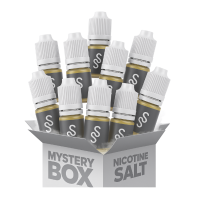 Mystery-Box Nic Salt - 10x 10ml - Salt Liquids - 20mg oder 10 mgMach Dich bereit für ein aufregendes Vaping-Erlebnis mit unserer Nic Salts Mystery Box! Darin finden Sie 10 zufällige Nic Salts von Marken wie zB. SKE, Ultimate Puff, IVG, Double Drip, Elux, Riot Squad, Nasty und mehr. Jede Box hat eine Nikotinstärke von 20mgLieferumfang:  10x 10ml Liquids - Zufallsgeschmack 15607Smoke-Shop.ch29,90 CHFsmoke-shop.ch29,90 CHF