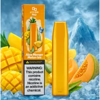 Geek Bar Pro - Disposable -20 mg - Aloe Mango Melon IceLieferumfang: 1x Geek Bar Pro - Disposable  -20 mg - Aloe Mango Melon Ice2ml Hülse mit außergewöhnlichen fruchtigen Aromen.Vorgefüllte Hülse. TPD BEREITSchlankes, modernes und diskretes Format.Eingebauter 500mAh-Akku.Automatische Auslosung.20mg Nikotin Flüssigkeit.Vape 550 Züge auf Ihrer E-Zigarette mit großartigem Geschmack.Geschmack: Aloe Mango Melon Ice13141geekvape4,10 CHFsmoke-shop.ch4,10 CHF