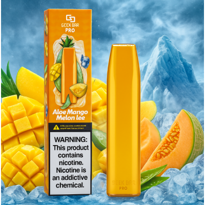 Geek Bar Pro - Disposable -20 mg - Aloe Mango Melon IceLieferumfang: 1x Geek Bar Pro - Disposable -20 mg - Aloe Mango Melon Ice2ml Hülse mit außergewöhnlichen fruchtigen Aromen.Vorgefüllte Hülse. TPD BEREITSchlankes, modernes und diskretes Format.Eingebauter 500mAh-Akku.Automatische Auslosung.20mg Nikotin Flüssigkeit.Vape 550 Züge auf Ihrer E-Zigarette mit großartigem Geschmack.Geschmack: Aloe Mango Melon Ice13141geekvape4,70 CHFsmoke-shop.ch4,70 CHF Geek Bar Pro - Disposable -20 mg - Aloe Mango Melon IceLieferumfang: 1x Geek Bar Pro - Disposable -20 mg - Aloe Mango Melon Ice2ml Hülse mit außergewöhnlichen fruchtigen Aromen.Vorgefüllte Hülse. TPD BEREITSchlankes, modernes und diskretes Format.Eingebauter 500mAh-Akku.Automatische Auslosung.20mg Nikotin Flüssigkeit.Vape 550 Züge auf Ihrer E-Zigarette mit großartigem Geschmack.Geschmack: Aloe Mango Melon Ice13141geekvape4,70 CHFsmoke-shop.ch4,70 CHF
