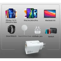 Stecker Wall/ Netzteil/USB- und Typ-C-Adapter 65 W 5 V Super Fast Charge 3.0 – BK385-GaNDieses 65-W-5-V-Netzteil mit 1 USB-Buchse und 1 USB-Typ-C-Anschluss ermöglicht die Stromversorgung aller Arten von Geräten.Dank seines Netzsteckereingangs können Sie eine große Auswahl an Zubehörteilen aufladen.Ausgestattet mit GaN-Technologie (Galliumnitrid) erkennt es angeschlossene Geräte intelligent und liefert den optimalen Strom. 17056Smoke-Shop.ch9,90 CHFsmoke-shop.ch9,90 CHF Stecker Wall/ Netzteil/USB- und Typ-C-Adapter 65 W 5 V Super Fast Charge 3.0 – BK385-GaNDieses 65-W-5-V-Netzteil mit 1 USB-Buchse und 1 USB-Typ-C-Anschluss ermöglicht die Stromversorgung aller Arten von Geräten.Dank seines Netzsteckereingangs können Sie eine große Auswahl an Zubehörteilen aufladen.Ausgestattet mit GaN-Technologie (Galliumnitrid) erkennt es angeschlossene Geräte intelligent und liefert den optimalen Strom. 17056Smoke-Shop.ch9,90 CHFsmoke-shop.ch9,90 CHF