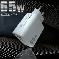 Stecker Wall/ Netzteil/USB- und Typ-C-Adapter 65 W 5 V Super Fast Charge 3.0 – BK385-GaNDieses 65-W-5-V-Netzteil mit 1 USB-Buchse und 1 USB-Typ-C-Anschluss ermöglicht die Stromversorgung aller Arten von Geräten.Dank seines Netzsteckereingangs können Sie eine große Auswahl an Zubehörteilen aufladen.Ausgestattet mit GaN-Technologie (Galliumnitrid) erkennt es angeschlossene Geräte intelligent und liefert den optimalen Strom. 17056Smoke-Shop.ch9,90 CHFsmoke-shop.ch9,90 CHF
