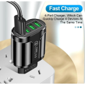Stecker Wall/USB 4 port 3,1A 5V Fast Charge - BK385 - Netzteil