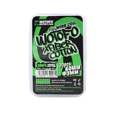 Coton Xfiber Für Wire Coil (30 Stück) - Wotofo - 3 mm WickelwatteLieferumfang: Coton Xfiber pour Wire Coil (30 Stück) - Wotofo - 3 mm Wickelwatte Wotofo stellt die verbesserte Version der Agleted Cotton vor, die Xfiber Cotton wird aus reiner Biobaumwolle hergestellt und weist noch bessere Eigenschaften als der Vorgänger auf.Durchmesser 3mm variante17066Wotofo 7,90 CHFsmoke-shop.ch7,90 CHF Coton Xfiber Für Wire Coil (30 Stück) - Wotofo - 3 mm WickelwatteLieferumfang: Coton Xfiber pour Wire Coil (30 Stück) - Wotofo - 3 mm Wickelwatte Wotofo stellt die verbesserte Version der Agleted Cotton vor, die Xfiber Cotton wird aus reiner Biobaumwolle hergestellt und weist noch bessere Eigenschaften als der Vorgänger auf.Durchmesser 3mm variante17066Wotofo 7,90 CHFsmoke-shop.ch7,90 CHF