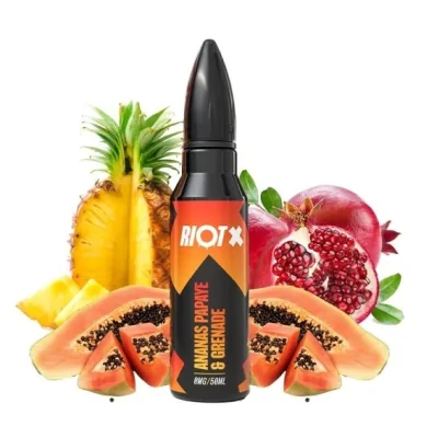 Ananas Papaye & Grenade - 0mg 50ml - Shortfill - Punx by Riot - shortfillEin lebhafter tropischer Cocktail aus saftiger Ananas, süßer Papaya und säuerlichem Granatapfel.Lieferumfang: Ananas Papaye &amp; Grenade - 0mg 50ml - Shortfill - Punx by Riot - shortfillgeliefertin cooler Patronen FlascheGeschmack: Ein lebhafter tropischer Cocktail aus saftiger Ananas, süßer Papaya und säuerlichem Granatapfel.überdosiertes Aromen aus England (perfekt für Nikotinshots oder zum pur dampfen)&nbsp;PG / VG-Verhältnis: 50%/50%Erhältlich in 0 mg NikotinMarke Riot XProduktreihe PunxLand Vereinigtes KönigreichGeschmack FruchtigPG/VG-Verhältnis 50/50Verpackung 60-ml-PE-Flasche mit kindersicherem VerschlussInhalt 50 mlNikotingehalt 0 mg17093Riot Squad19,90&nbsp;CHFsmoke-shop.ch19,90&nbsp;CHF