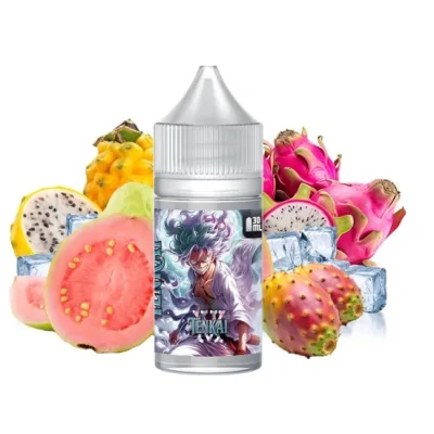 TENKAI - Aroma (DIY) Made in Vape - 30 mlTenkai verkörpert das Licht und die Freiheit eines himmlischen Reiches. Die Kombination aus rosa und gelber Drachenfrucht, Kaktusfeige und Guave entfaltet eine intensive, luftige Frische, eine eisige Brise, die vom Himmel herabkommt.TENKAI - Aroma (DIY) Made in Vape - 30 mlMarke Made In VapeProduktreihe MIV DistribLand FrankreichGeschmack FrischVerpackung 30-ml-PE-Flasche mit kindersicherem VerschlussInhalt 30 mlSteep-Zeit 3 bis 5 TageEmpfohlene Dosierung 10 %Konzentriertes Aroma, das in einer Basis verdünnt werden soll.Aroma nie pur dampfen17097MADE IN VAPE12,90 CHFsmoke-shop.ch12,90 CHF