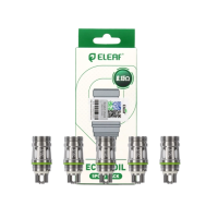 EC-D Verdampferköpfe - vers. Ohm (5 Coils) - EleafLieferumfang:EC-D Verdampferköpfe - vers. Ohm (5 Coils) - EleafErsatzwiderstände, kompatibel mit dem Melo X Tank von Eleaf.0,15 Ohm: Verwendung zwischen 40 und 70 Watt (optimal 50 W).0,3 Ohm: Verwendung zwischen 30 und 45 Watt (optimal 40 W).0,5 Ohm: Verwendung zwischen 15 und 25 Watt (optimal 23 W).Verkauft im 5er-Pack.   17114Esmoka/Eleaf12,90 CHFsmoke-shop.ch12,90 CHF