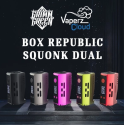 Box Republic Squonk Dual 200W 2x18650 - Grimm Green x Vaperz Cloud