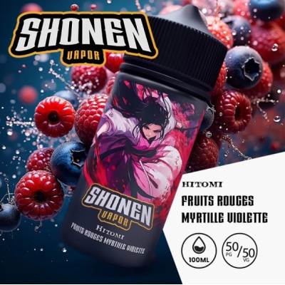 Hitomi - 0mg 100ml - Shonen Vapor - ShortfillEine raffinierte Mischung aus roten Früchten und Heidelbeeren, verfeinert durch einen Hauch von Veilchen mit betörendem Charme.Hitomi - 0mg 100ml - Shonen Vapor - ShortfillMarke SHONEN VAPORProduktreihe ShonenLand FrankreichGeschmack Fruchtig, rote Früchte, Heidelbeere, VeilchenPG/VG-Verhältnis 50/50Verpackung 120-ml-PE-Flasche mit kindersicherem VerschlussInhalt 100 mlNikotingehalt 0 mg17128Shonen Vapor24,90 CHFsmoke-shop.ch24,90 CHF