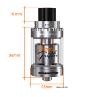GeekVape Griffin 25 mini - RTA - SilberLieferumfang:1 x Griffin 25 Mini1 x Ersatzdichtungen1 x 510er DripTip Adapter1 x Ersatzglas4 x Ersatzschrauben Technische Details:Durchmesser: 25mmHöhe: 36 mmGeekVape Griffin 25 mini - RTA - Silber2449geekvape13,50 CHFsmoke-shop.ch13,50 CHF GeekVape Griffin 25 mini - RTA - SilberLieferumfang:1 x Griffin 25 Mini1 x Ersatzdichtungen1 x 510er DripTip Adapter1 x Ersatzglas4 x Ersatzschrauben Technische Details:Durchmesser: 25mmHöhe: 36 mmGeekVape Griffin 25 mini - RTA - Silber2449geekvape13,50 CHFsmoke-shop.ch13,50 CHF