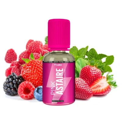 Pink Astaire 30ml Aroma - T-Juice GB (DIY) - AstaireHier kommt die Mutter der Familie Astaire! Wild und verführerisch lässt sie Sie das Leben durch die rosarote Brille sehen. Getreu der DNA der Familie Astaire verbindet sie die Frische roter Früchte mit der Köstlichkeit von Erdbeeren, Himbeeren und roten Beeren.Pink Astaire 30ml Aroma - T-Juice GB (DIY) - AstaireAroma nicht Pur dampfen!Mischverhältnis: 10-15% empfohlene: Reifezeit: 1-2 Tage17136t-juice logo10,40 CHFsmoke-shop.ch10,40 CHF