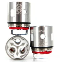 3x TFV12 T6 Verdampferköpfe - Smok - 0.17 ohmLieferumfang:3x TFV12 T6 Verdampferköpfe 0.2 ohm SMOK V12-T6 is a 0.17ohm sextuple coil with 3 juice flow control design. It will bring you better e-liquid atomization effect. The T6 coil supports 90 - 320w power. 3pcs each pack. 3795Smoketech12,90 CHFsmoke-shop.ch12,90 CHF 3x TFV12 T6 Verdampferköpfe - Smok - 0.17 ohmLieferumfang:3x TFV12 T6 Verdampferköpfe 0.2 ohm SMOK V12-T6 is a 0.17ohm sextuple coil with 3 juice flow control design. It will bring you better e-liquid atomization effect. The T6 coil supports 90 - 320w power. 3pcs each pack. 3795Smoketech12,90 CHFsmoke-shop.ch12,90 CHF