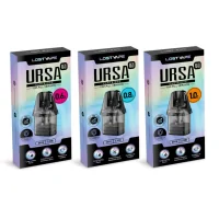 LOST VAPE Ursa Nano / Baby / Pro Ersatz Pods 3 Pack V1/V2/V3LOST VAPE Ursa Nano Ersatz Pods 3 PackErsatz Ursa Nano Pods von Lost Vape erhältlich in 0,8ohm und 1,0ohm und kommt in Packungen mit 3 PodsLost Vape Ursa Nano Pod Cartridge ist für Lost Vape Ursa Nano Pod Kit konzipiert. Es ist ein nachfüllbarer 2.5 ml Pod mit auslaufsicherer Konstruktion und einem komfortablen Drip Tip. Integriert in zwei Arten von Spulenwiderstand (1.0ohm oder 0.8ohm). Außerdem verfügt es über einfache Seite Füllsystem und einstellbare Luftstrom.11856Lost Vape9,90&nbsp;CHFsmoke-shop.ch9,90&nbsp;CHF