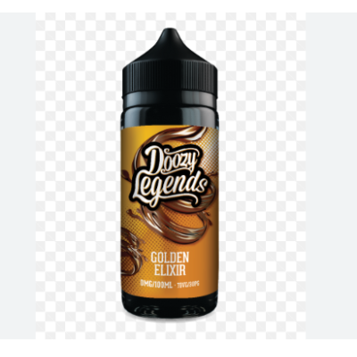 Doozy Legends - Golden Elixir - 100ml 00mg - Shortfill - Doozy VapeDoozy Legends Golden Elixir 100 ml E-Liquid Shortfill. Ein mildes E-Liquid mit Tabakgeschmack, perfekt kombiniert mit Karamell-Toffee und einem Hauch Vanille. Diese goldene Mischung wird Sie verzaubern. Der Geschmack von warmem, geschmolzenem Toffee, umhüllt von mildem Tabak und Vanille, macht dieses E-Liquid zu einem ganz besonderen Erlebnis. Beim Ausatmen verwandeln sich die Tabaknoten schnell in samtige Karamellwolken.Nikotin: 0mg (Nikotin Shot kompatibel)Flasche: 120ml Flasche mit 100ml Liquid, Platz für 2 x Nic ShotsZusätzliche Informationen- Hauptgeschmacksrichtungen: Tabak, Karamel Toffe Vanille- PG/VG-Verhältnis: 50/50- Flaschengröße: 100mlNicotine strenght00 mg.Eliquid typeShort Fill eliquidsFlavourGourmant TobaccoCapacity100mlPG/VG50/50CountryUK17142Doozy Liquids24,90 CHFsmoke-shop.ch24,90 CHF