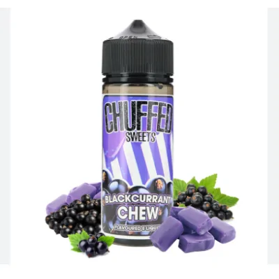 Blackcurrant Chew - Chuffed Sweets 0mg 100ml Shortfill E-LiquidLieferumfang: Blackcurrant Chew - Chuffed Sweets 0mg 100ml Shortfill E-LiquidSüsse Blaubeeren KaugummiInhalt: 100mlNikotingehalt: 0 mgMischverhältnis: 30% PG / 70% VGInhaltstoffe: Propylenglykol, pflanzliches Glyzerin, Aromen&nbsp;&nbsp;17168Chuffed Premium UK Liquids14,90&nbsp;CHFsmoke-shop.ch14,90&nbsp;CHF