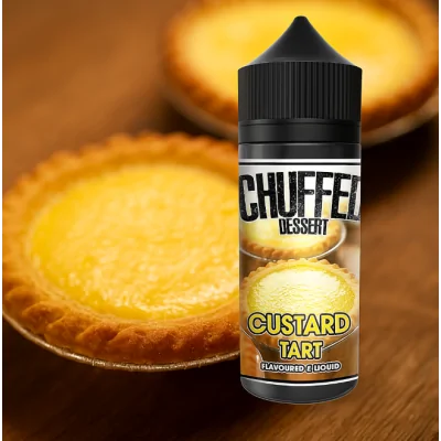 Custard Tart - Desserts 100ml Shortfill Liquid by ChuffedLieferumfang: Custard Tart - Desserts 100ml Shortfill Liquid by ChuffedFür alle Dessertfans, lecker vanille Pudding Kuchen der seinesgleichen sucht  Inhalt: 100mlNikotingehalt: 0 mgMischverhältnis: 30% PG / 70% VGInhaltstoffe: Propylenglykol, pflanzliches Glyzerin, Aromen17164Chuffed Premium UK Liquids14,90 CHFsmoke-shop.ch14,90 CHF