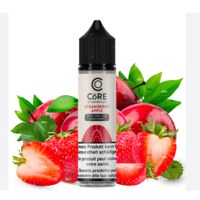 Strawberry Apple - Core by Dinner Lady - 50 ml in 60 ml - ShortfillStrawberry Apple ist eine köstliche Mischung aus grünen und roten Äpfeln, kombiniert mit reichhaltigen, vollmundigen kandierten Erdbeeren.Die Core-Reihe von Dinner Lady ist ein Shortfill mit einer Mischung aus 70 % VG und 30 % PG, das beeindruckende, dichte Wolken mit einem reichhaltigen Geschmack erzeugt. Kann als 0-mg-Liquid verdampft werden. Alternativ können Sie Nikotin hinzufügen, um Ihr Erlebnis individuell anzupassen.70 % VG, 30 % PG.50 ml (in 60ml Flasche)Strawberry Apple - Core by Dinner Lady - 50 ml in 60 ml - Shortfill17187Dinner Lady17,90 CHFsmoke-shop.ch17,90 CHF