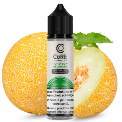 Honeydew Melonade - Core by Dinner Lady - 50 ml in 60 ml - ShortfillHoneydew Melonade ist ein subtiler, süßer und erfrischend saftiger Honigmelonen-Vape, kombiniert mit unserer geheimen hausgemachten Limonade und zerstoßenem Eis.Die Core-Reihe von Dinner Lady ist ein Shortfill mit einer Mischung aus 70 % VG und 30 % PG, das beeindruckende, dichte Wolken mit einem reichhaltigen Geschmack erzeugt. Kann als 0-mg-Liquid verdampft werden. Alternativ können Sie Nikotin hinzufügen, um Ihr Erlebnis individuell anzupassen.70 % VG, 30 % PG.50 ml (in 60ml Flasche)Honeydew Melonade - Core by Dinner Lady - 50 ml in 60 ml - Shortfill17188Dinner Lady17,90 CHFsmoke-shop.ch17,90 CHF