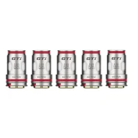 GTI Mesh Coils von Vaporesso - Verdampferköpfe für iTankLieferumfang: GTI Mesh Coils von Vaporesso - Verdampferköpfe für i-Tank 5 StückDiese Ersatzcoils sind mit dem iTank von Vaporesso kompatibel. Sie sind mit einem Mesh ausgestattet und in zwei verschiedenen Varianten mit unterschiedlichem Widerstand erhältlich. Die Coils mit einem Widerstand von 0.2 Ohm sind für Leistungen von 60 bis 75 Watt ausgelegt und die 0.4 Ohm Coils für Leistungen von 50 bis 60 Watt.12693Vaporesso18,00 CHFsmoke-shop.ch18,00 CHF