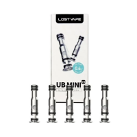 Lost Vape UB Mini/ Mini V3 Verdampferköpfe - vers. OhmLost Vape UB Mini Verdampferköpfe .. für URSA NANO PRO Pod 0.8 ohm oder 1 Ohm Lieferumfang: 5 Stück13189Lost Vape14,00 CHFsmoke-shop.ch14,00 CHF