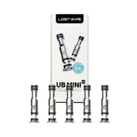 Lost Vape UB Mini/ Mini V3 Verdampferköpfe - vers. OhmLost Vape UB Mini Verdampferköpfe .. für URSA NANO PRO Pod 0.8 ohm oder 1 Ohm Lieferumfang: 5 Stück13189Lost Vape12,90 CHFsmoke-shop.ch12,90 CHF
