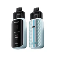 Pack Pod Typhos PRO - Uwell - 6 ml - 3000 mAh - USB C - 45 WattEntschlossen dynamisch, leistungsstark – das ist der Typhos Pro von Uwell.Integrierter 3000-mAh-Akku, der sich über USB-C mit 2 A schnell aufladen lässt.Die Leistung passt sich je nach eingesetzter Kartusche automatisch auf bis zu 45 Watt an.2 Betriebsmodi: Storm und Waves.6 ml Fassungsvermögen und seitliche Befüllung.Kartuschen mit integriertem Dual-Mesh-Widerstand.Kompatibel mit Kartuschen der Typhos Platform-Serie.Einstellbarer Airflow, perfekt für MTL- bis RDL-Züge.Großes, klares und gut lesbares 1,47-Zoll-Display mit dynamischen Designs.Aktivierung per Knopfdruck oder automatisch durch Inhalieren.17197Uwell 31,40 CHFsmoke-shop.ch31,40 CHF