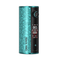Box iStick X80 3200mAh - Eleaf - USB C - 3200 mAh - 80 WattHier ist der Mod iStick X80, ein Modell mit leuchtenden Farben und bemerkenswerter Leistung.&nbsp;Integrierter Akku mit 3200 mAh, der sich schnell (2 A) über USB-C aufladen lässt.Aufrüstbarer, zuverlässiger und leistungsstarker Smart Chip Inside 2.0-Chipsatz.Einstellbare Leistung von 5 bis 80 Watt.2 Betriebsmodi: Power und RTA (einstellbare Spannung von 0,5 V bis 9 V).Multifunktionstaste mit integriertem Einstellrad.Klares und gut lesbares 1,05-Zoll-TFT-Display.4 wählbare animierte Themen: Racer, Bubbles, Pulse und Aurora.Schalter zum Sperren des Mods und zur Vermeidung von versehentlichem Drücken.Mehrere Schutzvorrichtungen für 100 % sicheres Dampfen.14757Esmoka/Eleaf38,00&nbsp;CHFsmoke-shop.ch38,00&nbsp;CHF