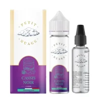 Cassis Noir - Petit Nuage 0mg 50ml - Shortfill + Leerflasche