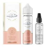 Flocon Pressé - Petit Nuage 0mg 50ml - Shortfill + Leerflasche
