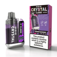 SKE Crystal CL6000 Kit - 20mg - 2ml Pod -10ml Tank - USB-C - Tanks wechselbar