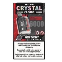 SKE Crystal CL6000 Kit - 20mg - 2ml Pod -10ml Tank - USB-C - Tanks wechselbar