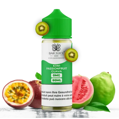 Bar Juice - Kiwi Passionfruit Guava - 80ml ShortfillLieferumfang: Bar Juice - Kiwi Passionfruit Guava - 80ml ShortfillGeschmack: Kiwi Passionfruit GuavaMischverhältnis: 50&nbsp;VG / 50&nbsp;PGInhalt: 80 ml in einer 120 ml Chubby Flasche17260Bar Juice 5000 - Premium UK Liquids22,90&nbsp;CHFsmoke-shop.ch22,90&nbsp;CHF