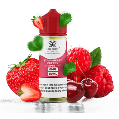 Bar Juice - Strawberry Cherry Raspberry - 80ml ShortfillLieferumfang: Bar Juice - Strawberry Cherry Raspberry - 80ml ShortfillGeschmack: Erdbeere, Kirsche und HimbeereMischverhältnis: 50&nbsp;VG / 50&nbsp;PGInhalt: 80 ml in einer 120 ml Chubby Flasche17267Bar Juice 5000 - Premium UK Liquids22,90&nbsp;CHFsmoke-shop.ch22,90&nbsp;CHF