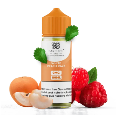 Bar Juice - White Peach Razz - 80ml ShortfillLieferumfang:Bar Juice - White Peach Razz - 80ml ShortfillGeschmack: Pfirsich , Peach , FruchtigMischverhältnis: 50&nbsp;VG / 50&nbsp;PGInhalt: 80 ml in einer 120 ml Chubby Flasche17273Bar Juice 5000 - Premium UK Liquids22,90&nbsp;CHFsmoke-shop.ch22,90&nbsp;CHF